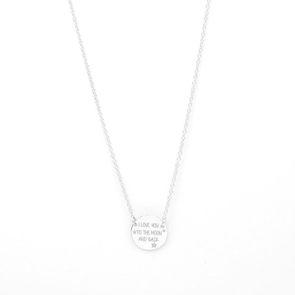 Collana I Love U To The Moon And Back - MoreJewels.It