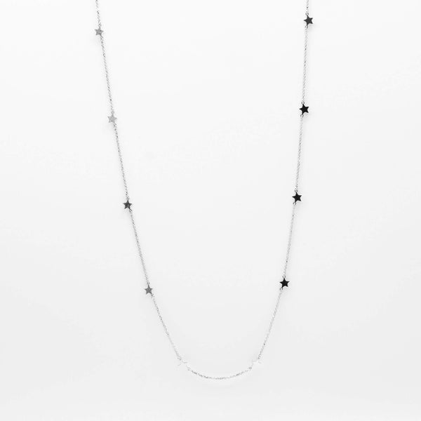Collana Lunga Con Stelle - MoreJewels.It