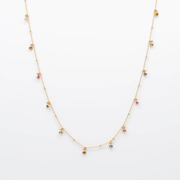 Collana Zirconi Colorati - MoreJewels.It